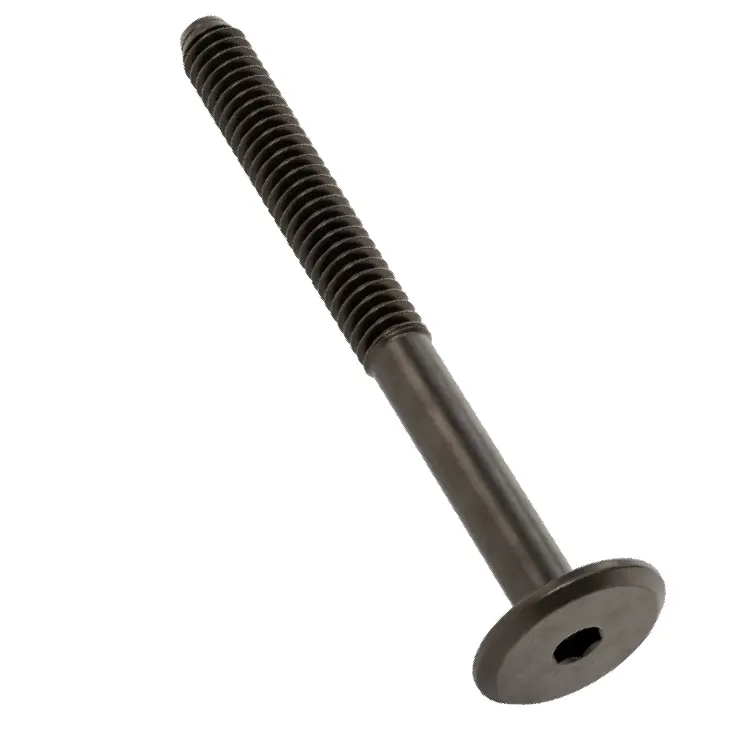پیچ اتصال چوب/برنز، 1/4-20، طول رزوه 1.575 اینچ، طول 2.756 اینچ، قطر سر 0.669 اینچ
