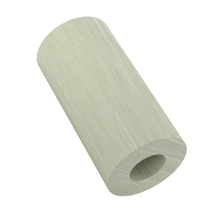 اسپیسر عایق الکتریکی بدون رزوه/G-10/FR4 گارولیت، قطر خارجی 1/4 اینچ، طول 1/2 اینچ، برای پیچ شماره 4