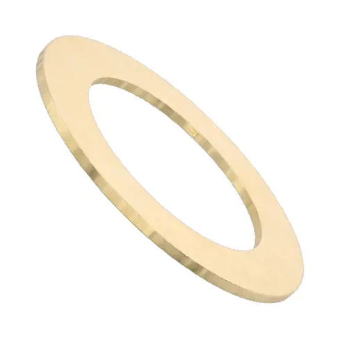شیم چندلایه جداشونده برنج 260/ضخامت 0.032 اینچ، قطر داخلی 3/4 اینچ