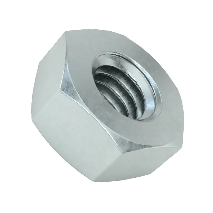 مهره شش گوش JIS فولاد با استحکام متوسط با روکش روی/ISO کلاس 8، سایز رزوه M4 x 0.7 میلی‌متر