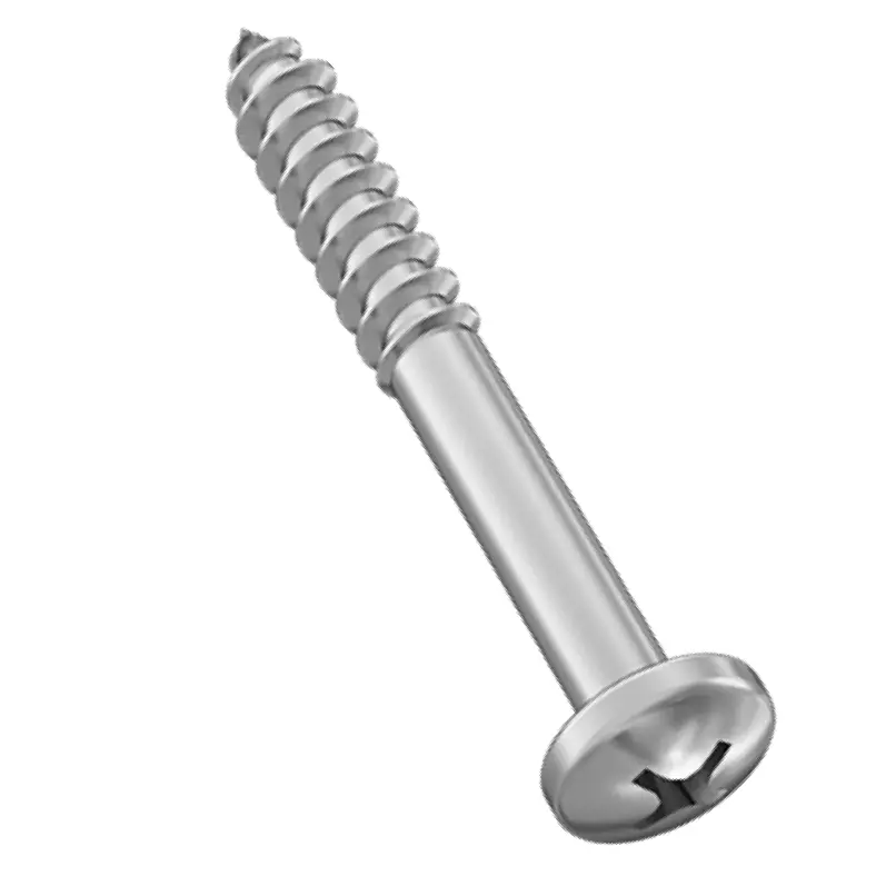 پیچ چوب گرد فیلیپس استیل ضدزنگ برای تخته سه لا و تخته رشته جهت‌دار در فروشگاه تجهیزات صنعتی بولتیکال