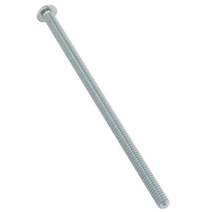 پیچ فیلیپس سر تابه‌ای فولاد با روکش روی/رزوه 4-40، طول 2-1/2 اینچ