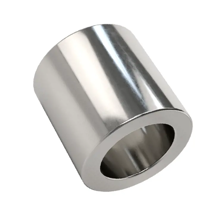 اسپیسر بدون رزوه تیتانیوم/قطر خارجی 1/4" اینچ، طول 1/4" اینچ