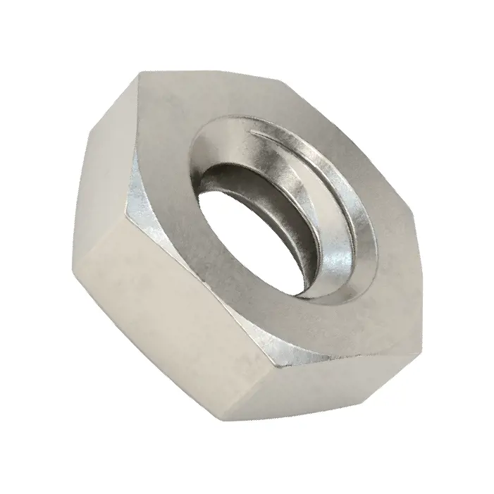 مهره شش گوش پروفیل باریک (Mil. Spec.)/سایز رزوه 4-40، NAS671C4