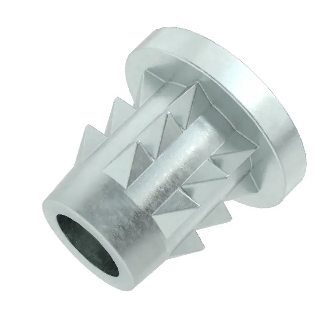 بست‌های رزوه‌ای خاردار برای چوب نرم/فلنج‌دار، سایز رزوه 10-24، طول نصب شده 0.472 اینچ