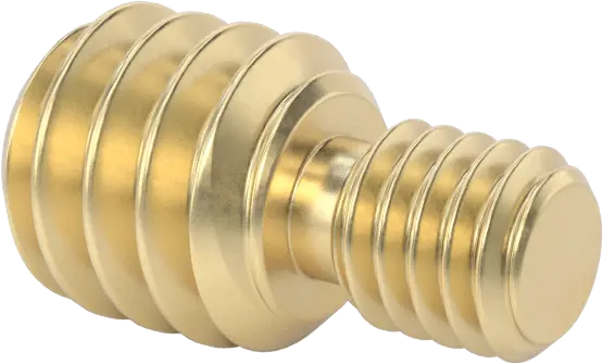 مبدل رزوه گرد/نر، سایز رزوه 1/4"-20 تا M4 × 0.7 میلی‌متر