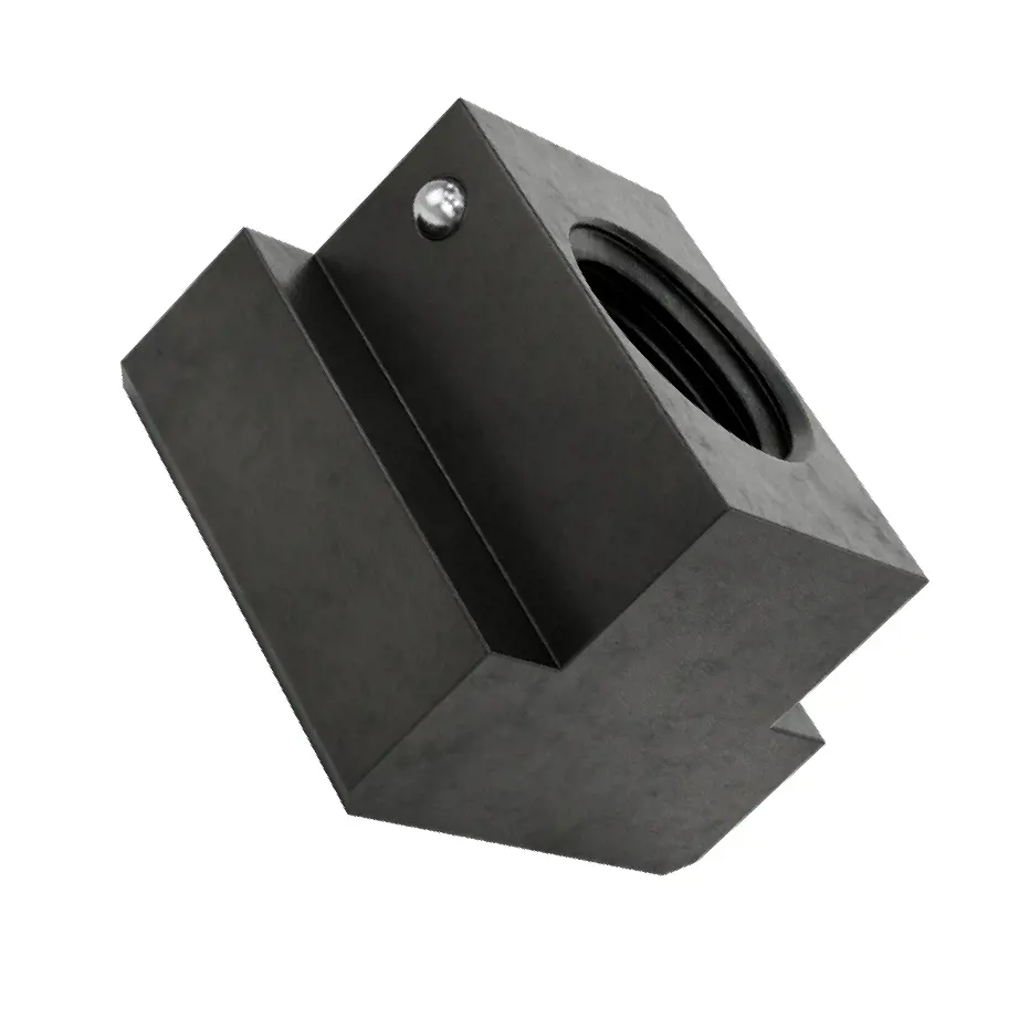 مهره فنردار شیار T/برای عرض شیار 22 میلی‌متر، سایز رزوه M20 × 2.5 میلی‌متر
