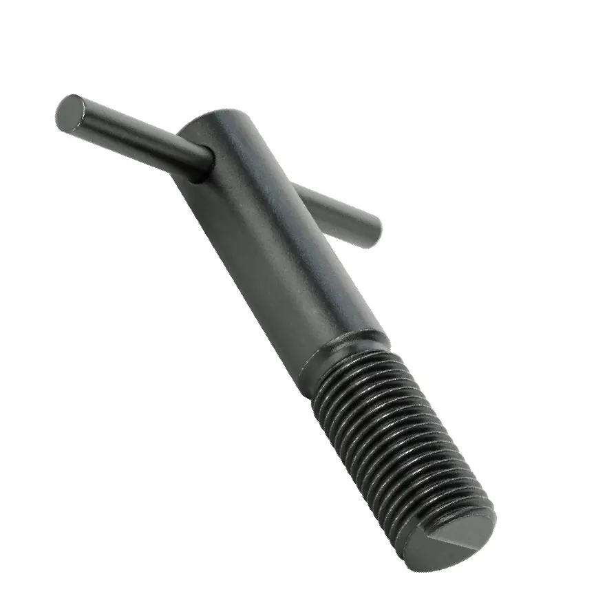 ابزار نصب درج رزوه مارپیچی/به همراه دسته T شکل، برای سایز رزوه 1-1/4"-7