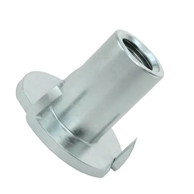 مهره T شکل فولادی/برای فایبرگلاس، سایز رزوه 10-32، طول نصب 0.5 اینچ