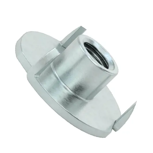 درج مهره تی فولادی/برای فایبرگلاس، رزوه M6 x 1mm، طول نصب 6.8mm