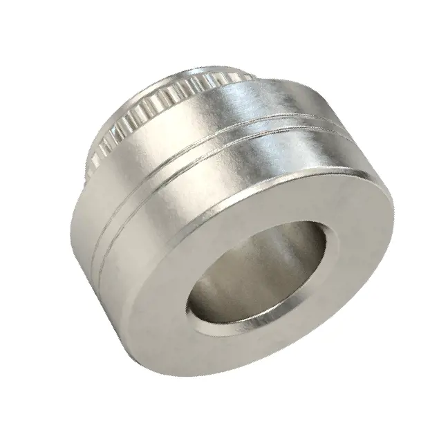 اسپیسر بدون رزوه پرس فیت، قطر خارجی 9/32 اینچ، طول 1/8 اینچ/