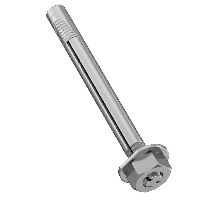 لنگر گوه‌ای مقاوم در برابر لرزش برای بتن/قطر 1/4 اینچ، طول 2-3/4 اینچ