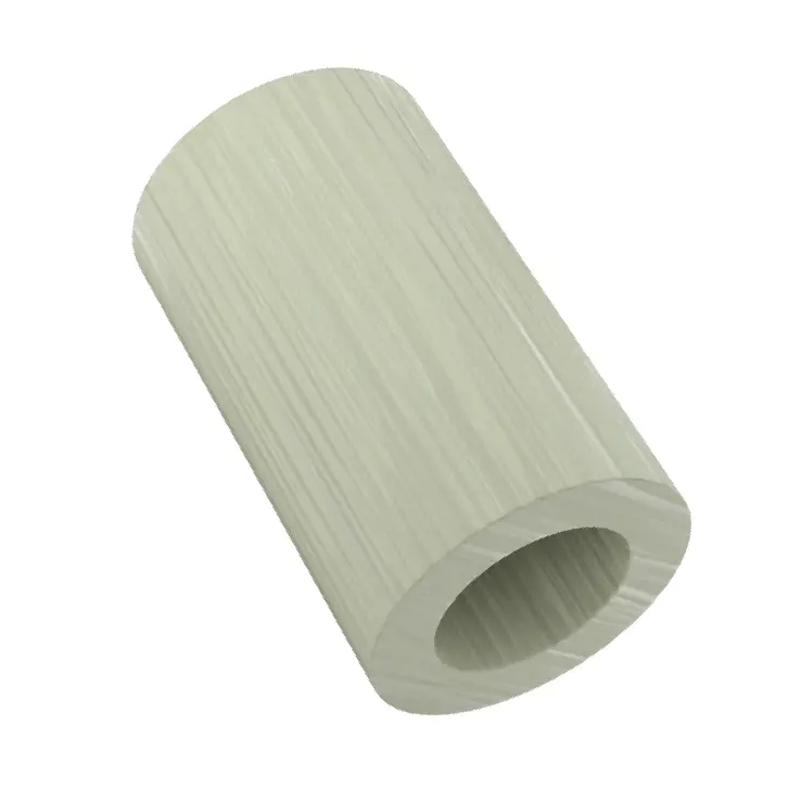 اسپیسر بدون رزوه عایق الکتریکی/گارولیت G-10/FR4، قطر خارجی 3/16 اینچ، طول 5/16 اینچ