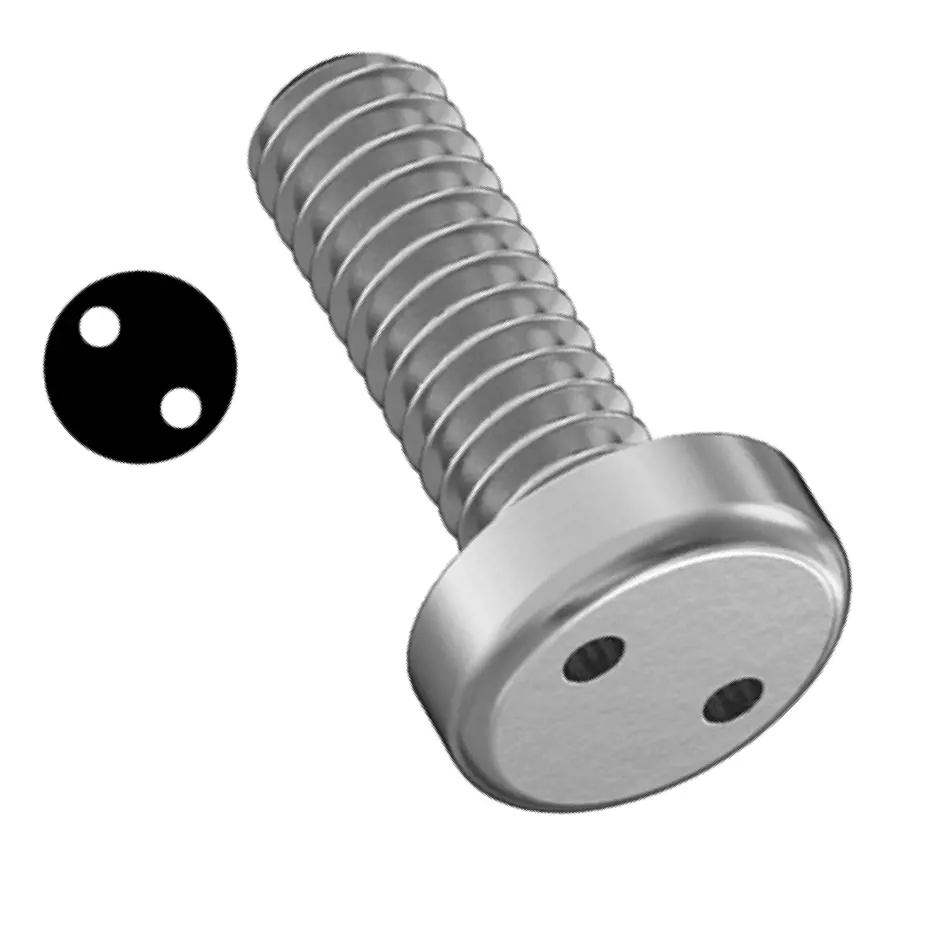 پیچ تخت (پن هد) ضد دستکاری سوراخ دار (اسپنر) استیل ضدزنگ در فروشگاه تجهیزات صنعتی بولتیکال