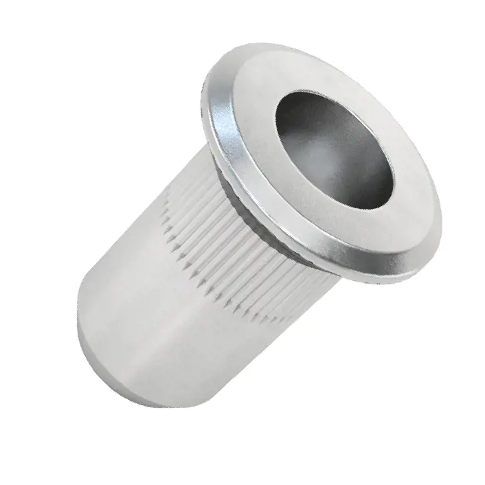 مهره پرچ فلنج دار درزگیر، M4 x 0.7 میلی‌متر/