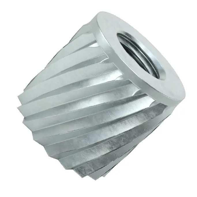 درج فشاری برای فلز نرم/فولاد با روکش روی، سایز رزوه M3.5 x 0.6 میلی‌متر