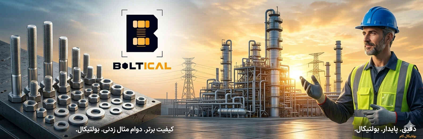 فروشگاه پیچ و مهره بولتیکال