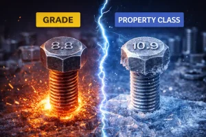 تفاوت گرید پیچ و کلاس مقاومتی چیست؟ راهنمای کامل و مهندسی