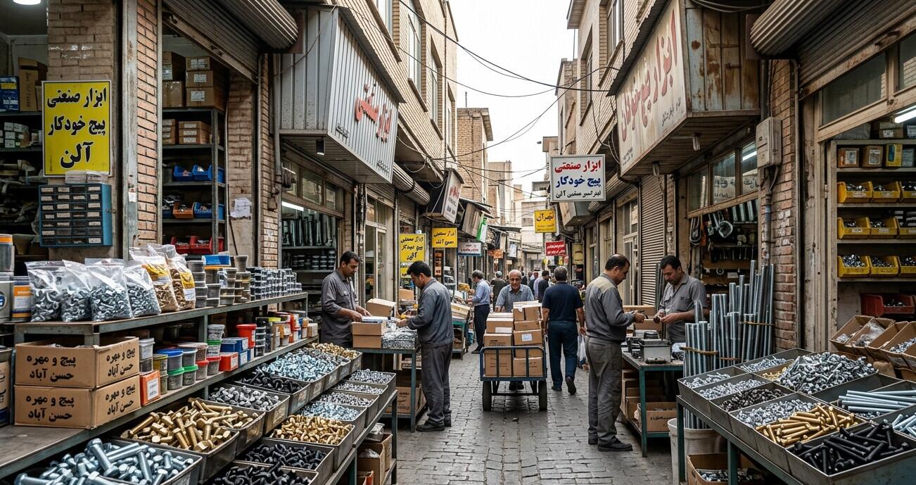 مرکز فروش پیچ و مهره در تهران